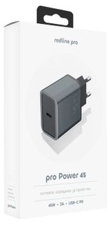 Изображение товара Зарядное устройство Red Line XC-5 45Вт TYPE-C серое