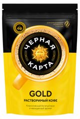 Изображение товара Кофе растворимый «Черная Карта» Gold, 150 г