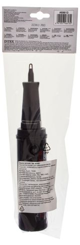 Изображение товара Насос воздушный ручной мини INTEX черный, 29 см