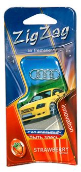 Изображение товара Ароматизатор Nova Brigh авто зигзаг, 1 шт в ассортименте