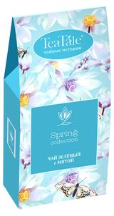 Изображение товара Чай зеленый TeaTale Garden Flowers Blue с мятой, 50 г