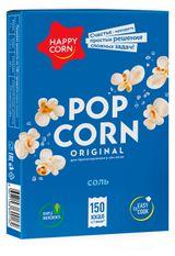 Изображение товара Попкорн для СВЧ Happy Corn соль, 100 г
