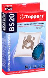 Изображение товара Пылесборник синтетический Topperr BS20, 4 шт