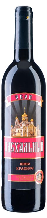 Изображение товара Вино «Пасхальный звон» красное сладкое Россия, 0,7 л