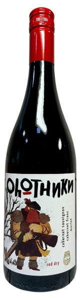 Изображение товара Вино «Охотники» Агора красное сухое Россия, 0,75 л