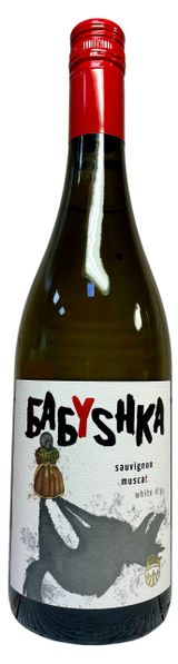 Изображение товара Вино «Охотники» Бабушка белое сухое Россия, 0,75 л