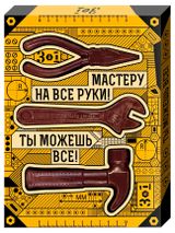 Изображение товара Шоколад темный фигурный Aztec Набор инструментов, 85 г