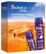 Изображение товара Набор подарочный Deonica for men Заряд энергии, пена для бритья 240 мл + антиперспирант-ролик 50 мл