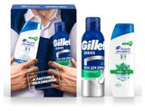 Изображение товара Подарочный набор Head&Shoulders Шампунь + пена для бритья, 400 мл