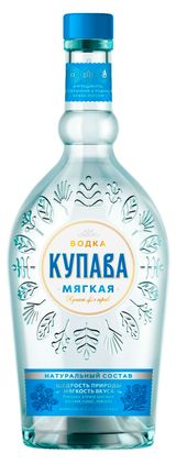 Изображение товара Водка «Купава» Мягкая Россия, 0,5 л