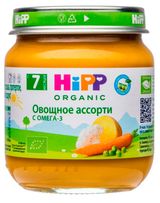 Изображение товара Пюре овощное HiPP Овощное ассорти с 7 мес., 100 г