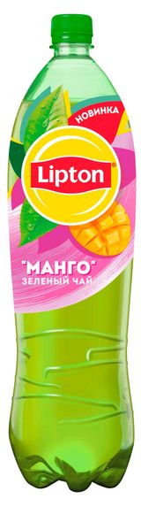 Изображение товара Чай зеленый Lipton Манго, 1,5 л
