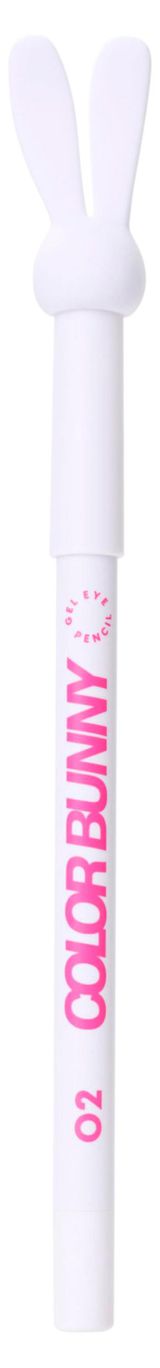 Изображение товара Карандаш для глаз Love generation Color Bunny гелевый тон 02 белый, 1 шт