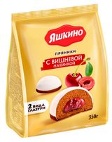 Изображение товара Пряники «Яшкино» с вишневой начинкой, 350 г