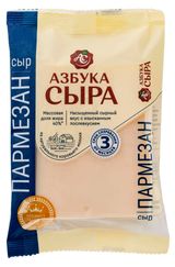 Изображение товара Сыр полутвердый «Азбука сыра» Пармезан кусок 45% БЗМЖ, 200 г