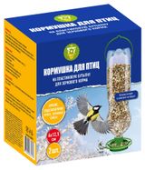 Изображение товара Кормушка для птиц Garden Show на пластиковую бутылку для зернового корма, 2 шт