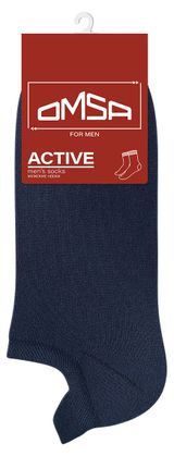 Изображение товара Носки мужские Omsa Active Укороченные Blu, р. 45-47