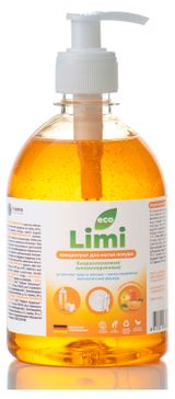 Изображение товара Концентрат для мытья посуды Limi мякоть апельсина, 500 мл
