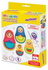 Изображение товара Набор для шитья «Юнландия» игрушка из фетра Матрешка
