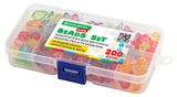 Изображение товара Набор для творчества Brauberg Kids Beads Set бусины, 200 шт