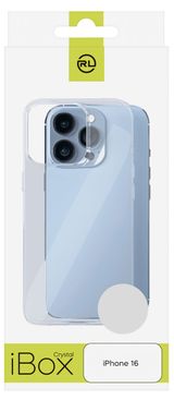 Изображение товара Чехол iBox Crystal для iPhone 16 силиконовый противоударный прозрачный