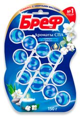 Изображение товара Туалетный блок «Бреф» Ароматы СПА Гармония, 3х50 г