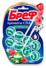 Изображение товара Туалетный блок «Бреф» Ароматы СПА Энергия, 2x50 г