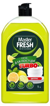 Изображение товара Гель для мытья посуды Master Fresh Цитрус, 1 л