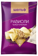 Изображение товара Равиоли «Шельф» треугольные замороженные, 400 г