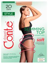 Изображение товара Колготки женские Conte Elegant Style 20 den Natural телесный, р 4