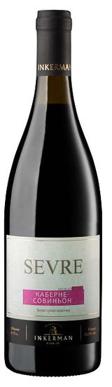 Изображение товара Вино «Инкерман» SevRe Каберне Совиньон красное сухое Россия, 0,75 л