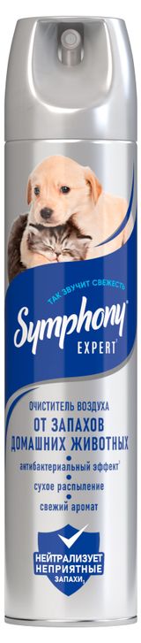 Изображение товара Очиститель воздуха Symphony от запаха домашних животных, 300 мл
