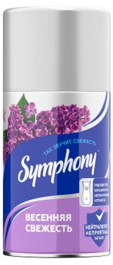 Изображение товара Сменный балон для освежителя воздуха Symphony Весенняя свежесть, 152 г