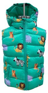 Изображение товара Жилетка детская на молнии Животные