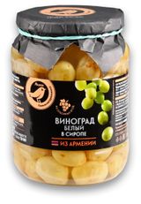 Изображение товара Виноград в сиропе АШАН Золотая птица белый, 740 г