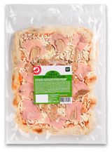 Изображение товара Пицца АШАН Красная птица Римская с ветчиной и грибами, 380 г