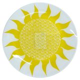 Изображение товара Тарелка обеденная NinaGlass Солнце стеклянная, 26 см
