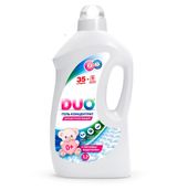 Изображение товара Гель для стирки DUO концентрированный для детских вещей с пятновыводителем, 1,3 л