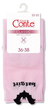 Изображение товара Носки женские Conte Elegant розовые, р 23-25