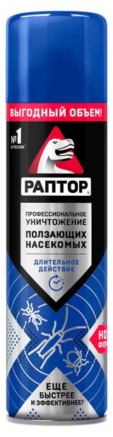 Изображение товара Аэрозоль от ползающих насекомых «Раптор», 455 мл