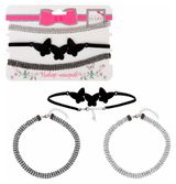 Изображение товара Набор чокеров Lukky Fashion с бабочками, 3 шт