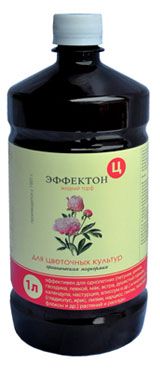 Изображение товара Удобрение жидкое «Эффектон» цветочный, 1 л