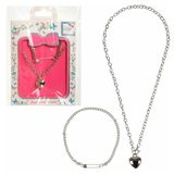 Изображение товара Цепь двойная Lukky Fashion Булавка и сердечко