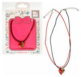 Изображение товара Набор парных цепей-шнурков Lukky Fashion Сердце пополам на магнитном креплении