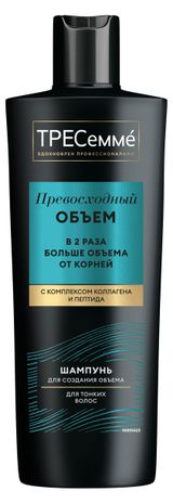 Изображение товара Шампунь «ТРЕСеммé» Превосходный Объем для создания объема, 400 мл
