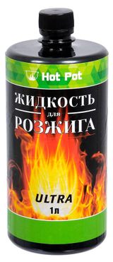 Изображение товара Жидкость для розжига Hot Pot Ultra углеводородная, 1 л