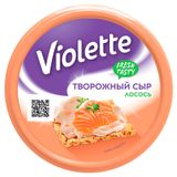 Изображение товара Сыр творожный Violette с лососем 70% БЗМЖ, 140 г