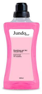 Изображение товара Гель для стирки Jundo Limit Универсальный №1 Розовый сатин, 1,5 л
