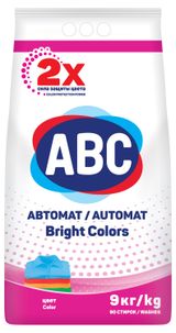 Изображение товара Стиральный порошок ABC для цветного белья, 9 кг
