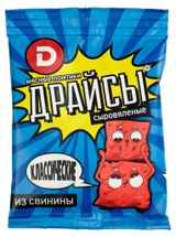 Изображение товара Ломтики из свинины сыровяленые «ДЫМОВ» Драйсы классические, 30 г